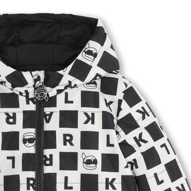 Reversible donsjas KARL LAGERFELD KIDS 
                        BOY