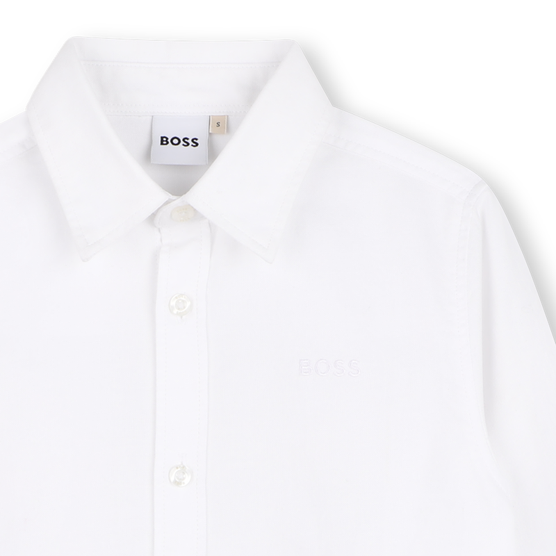 Hemd met lange mouwen BOSS 
                        JONGEN