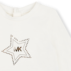 Set van cardigan, T-shirt en rok MICHAEL KORS 
                    MEISJE