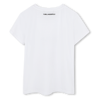 T-SHIRT KORTE MOUWEN KARL LAGERFELD KIDS 
                    GIRL