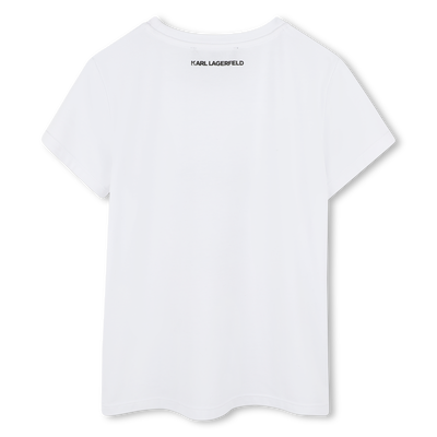 T-SHIRT KORTE MOUWEN KARL LAGERFELD KIDS GIRL