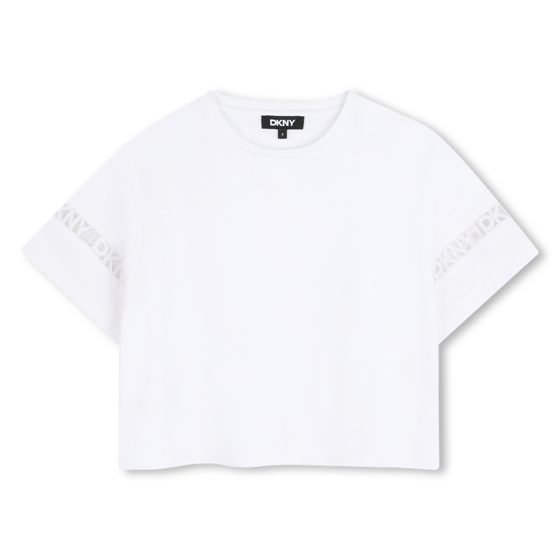 T-SHIRT MET KORTE MOUWEN DKNY 
                        GIRL