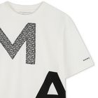 Tweekleurig katoenen T-shirt MARC JACOBS 
                    BOY