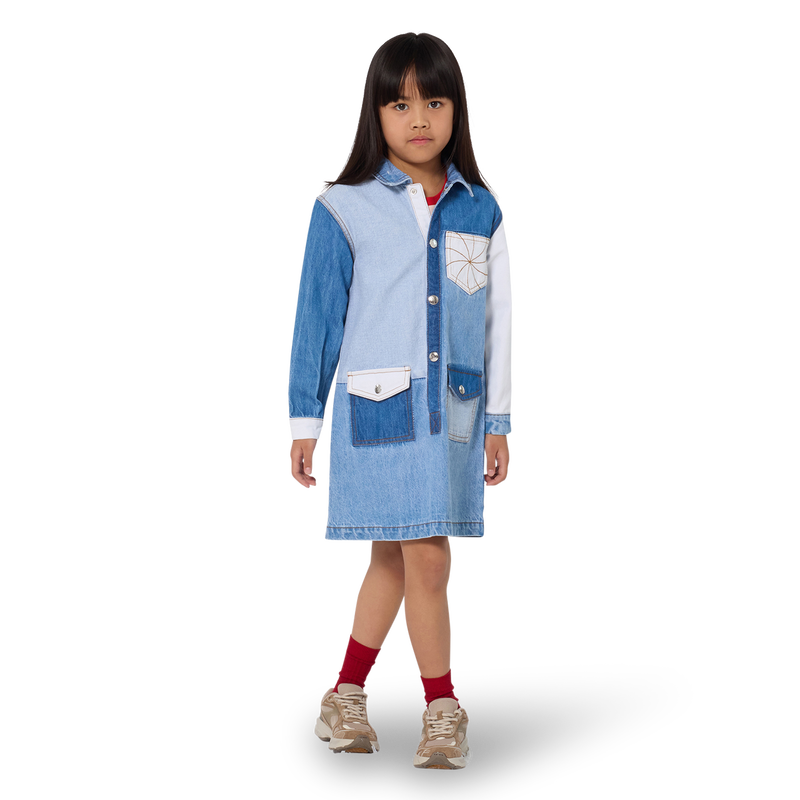 Jeans jurk KIDS AROUND 
                        GIRL