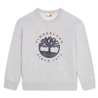 Sweatshirt van geruwde fleece TIMBERLAND 
                    BOY