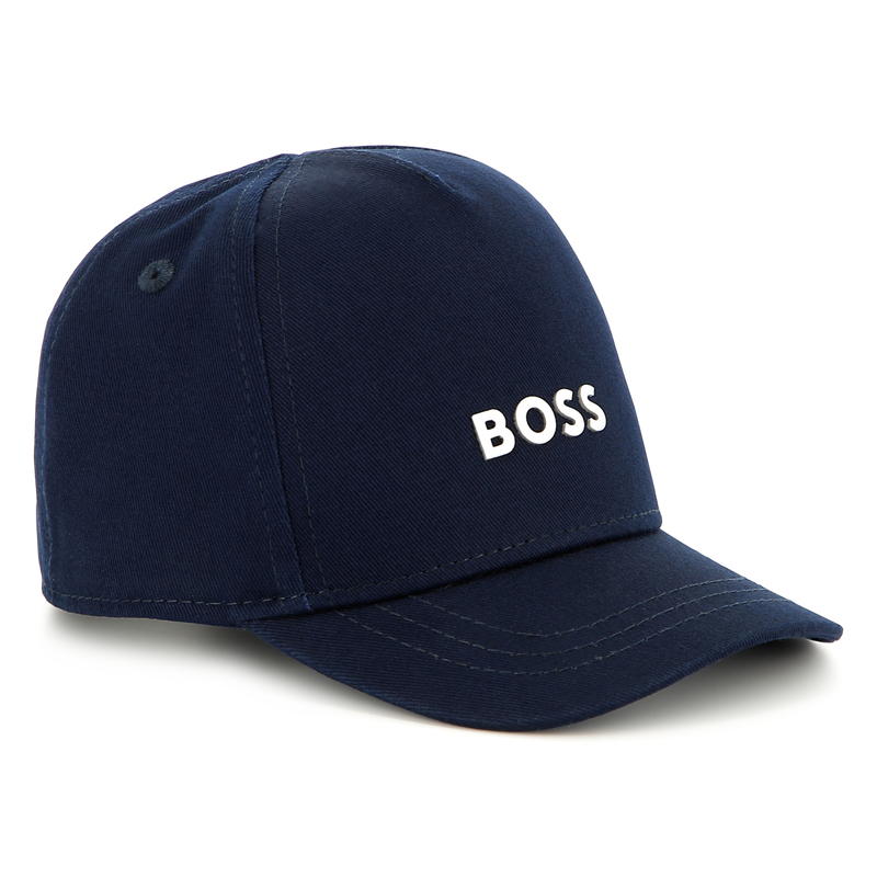 Katoenen pet met klittenband BOSS 
                        BOY
