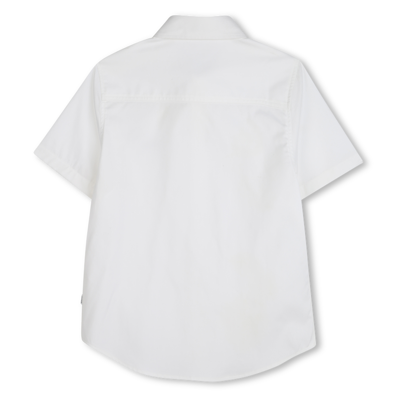 Katoenen overhemd rechte snit BOSS 
                        BOY