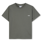 T-shirt met korte mouwen, OLIJF, hi-res