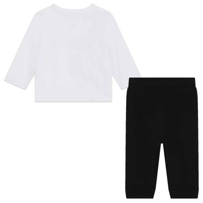 Set van T-shirt en broek KARL LAGERFELD KIDS 
                        BOY