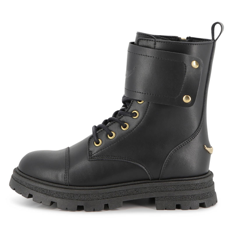 Rundlederen veterlaarzen ZADIG & VOLTAIRE 
                        GIRL