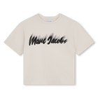 T-shirt met korte mouwen, ZAND, hi-res
