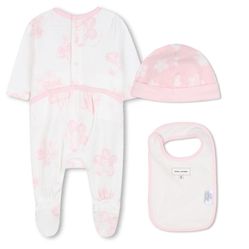 Set pyjama, slabbetje en muts MARC JACOBS 
                        UNISEX
