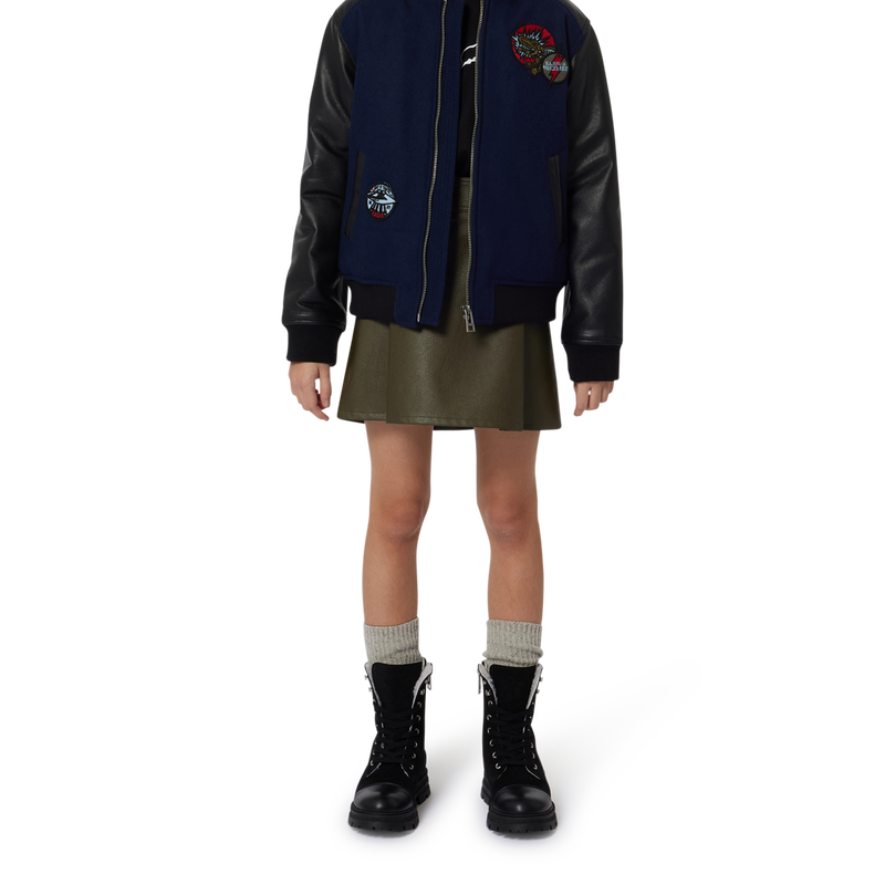 Leren enkellaarsjes met veters ZADIG & VOLTAIRE 
                        GIRL