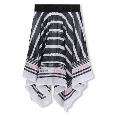 Asymmetrische ROK KARL LAGERFELD KIDS GIRL