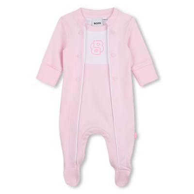 PYJAMA MET ELASTISCHE MANCHETTEN BOSS GIRL