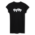T-shirt jurk, ZWART, hi-res