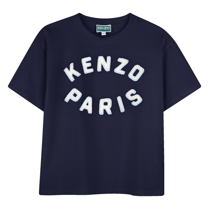Katoenen T-shirt korte mouw KENZO KIDS 
                        UNISEX
