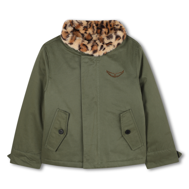 Twill jasje met klepzakken ZADIG & VOLTAIRE 
                        GIRL