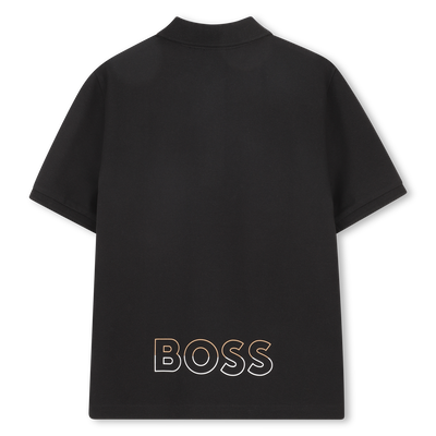 POLOSHIRT MET KORTE MOUWEN BOSS BOY