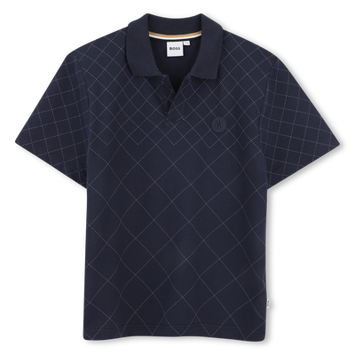 POLOSHIRT MET KORTE MOUWEN BOSS BOY