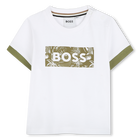 T-shirt met korte mouwen BOSS 
                    BOY