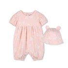 Set met playsuit en vissershoed KENZO KIDS 
                    GIRL