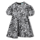 Jurk met ballonmouwen KENZO KIDS 
                    GIRL