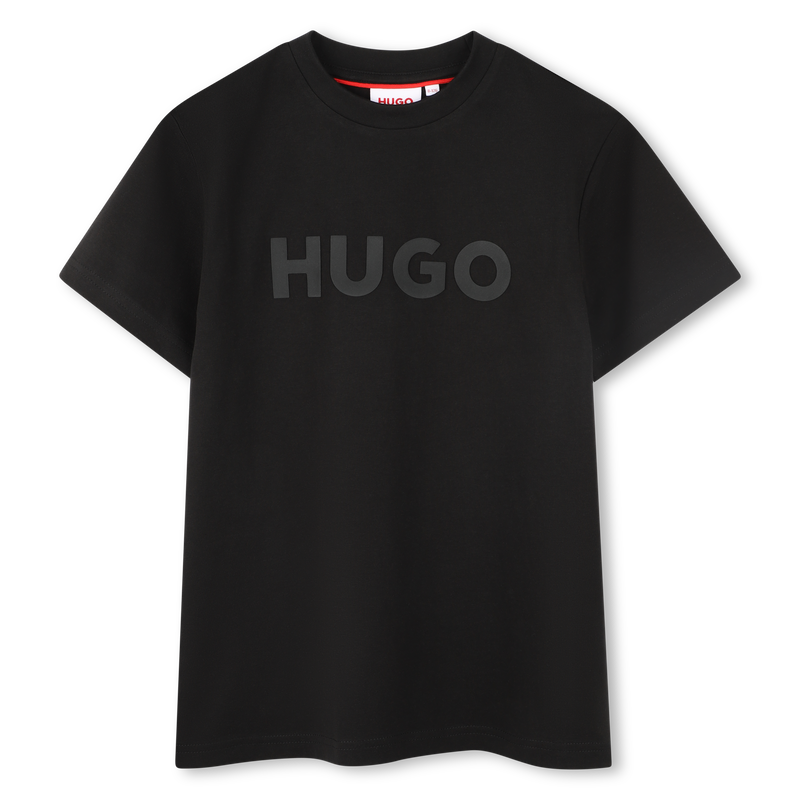 Katoenen T-shirt, korte mouwen HUGO 
                        BOY