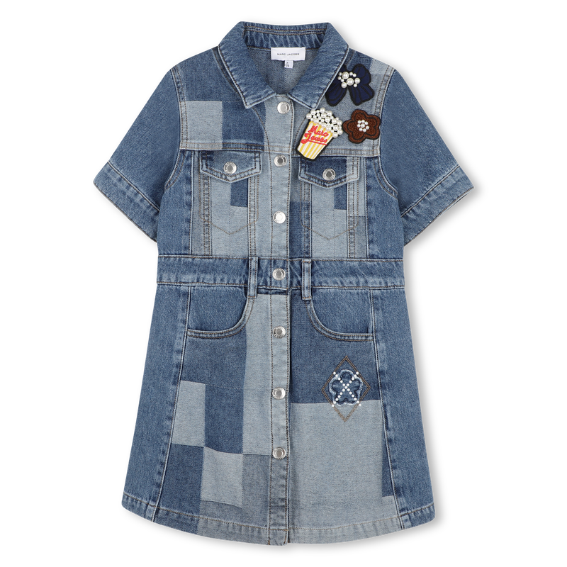 Korte mouwen jurk MARC JACOBS 
                        GIRL
