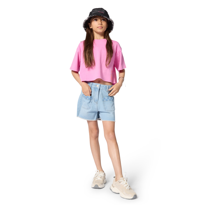 T-SHIRT MET KORTE MOUWEN BILLIEBLUSH 
                        GIRL