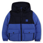 Donsjack met afneembare mouwen en capuchons TIMBERLAND 
                    BOY
