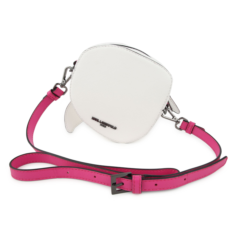 Verstelbare handtas met rits KARL LAGERFELD KIDS 
                        GIRL