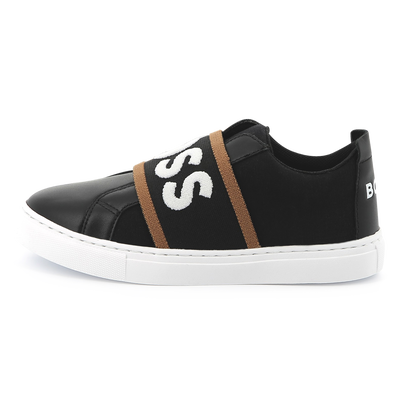 Sneakers van twee materialen BOSS JONGEN