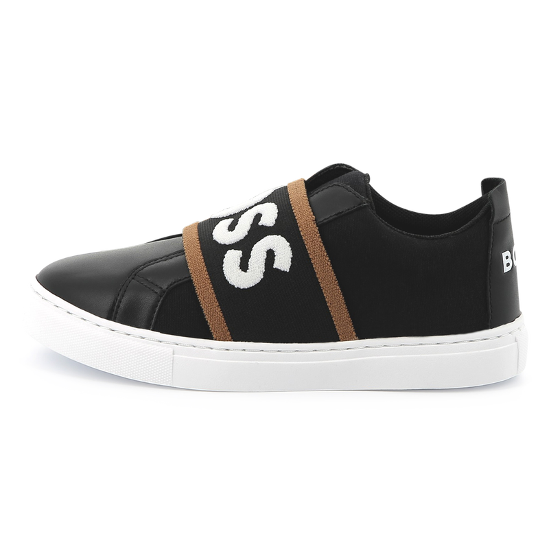 Sneakers van twee materialen BOSS 
                        JONGEN