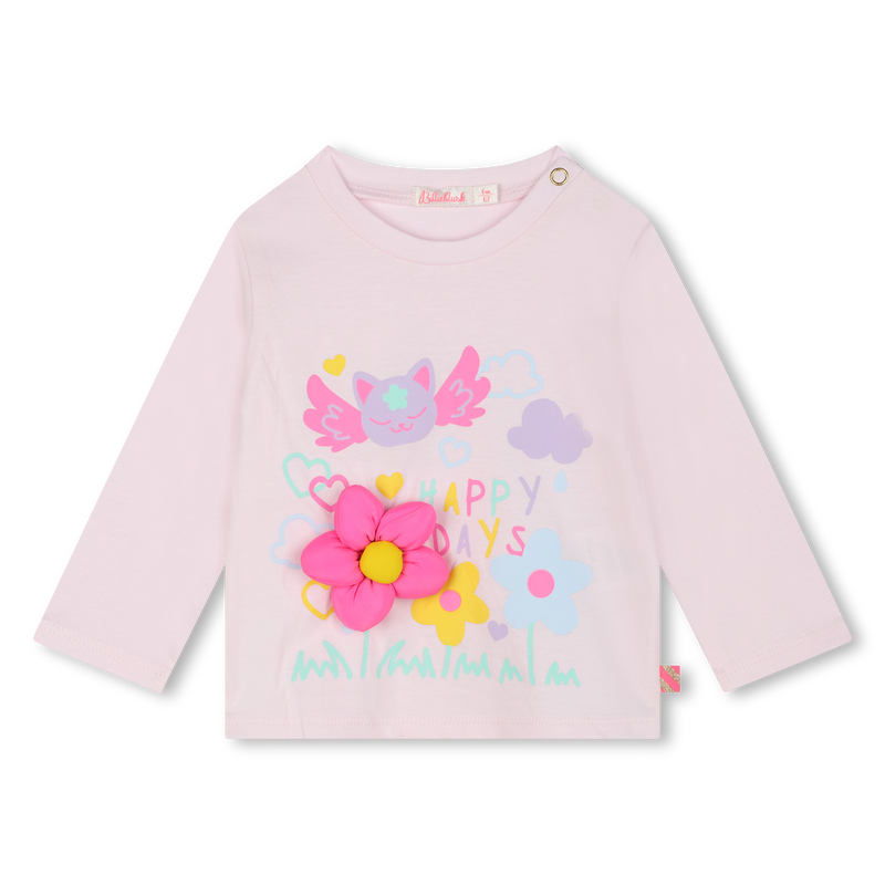 Katoenen T-shirt lange mouwen BILLIEBLUSH 
                        GIRL