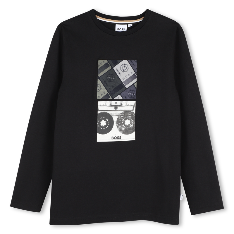 T-shirt met lange mouwen BOSS 
                        BOY