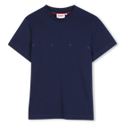 T-shirt met korte mouwen, MARINE, hi-res