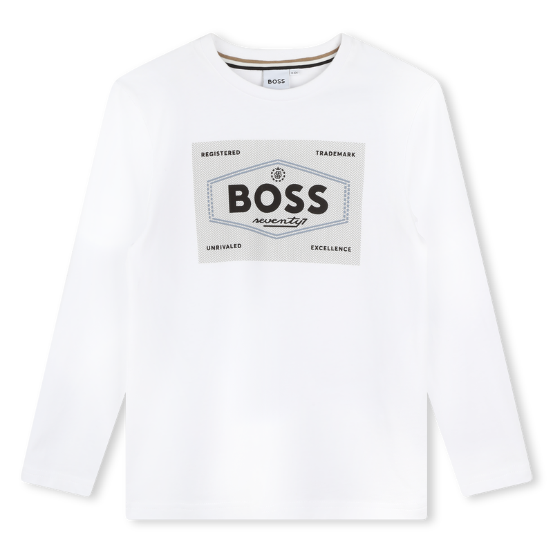 T-shirt met lange mouwen BOSS 
                        BOY