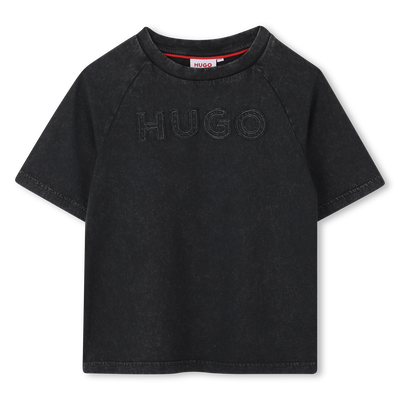 T-shirt met korte mouwen HUGO MEISJE