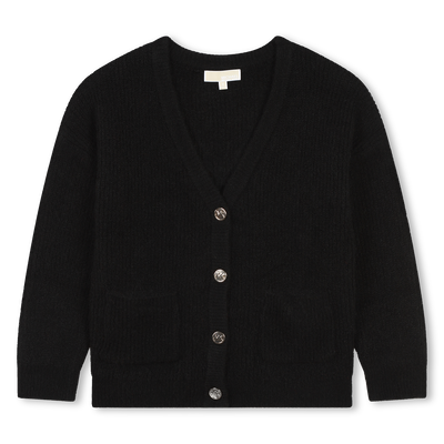 Lang gebreid vest MICHAEL KORS GIRL