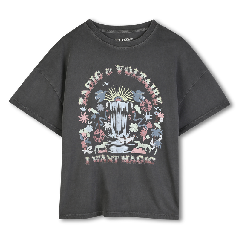 T-SHIRT MET KORTE MOUWEN ZADIG & VOLTAIRE 
                        GIRL