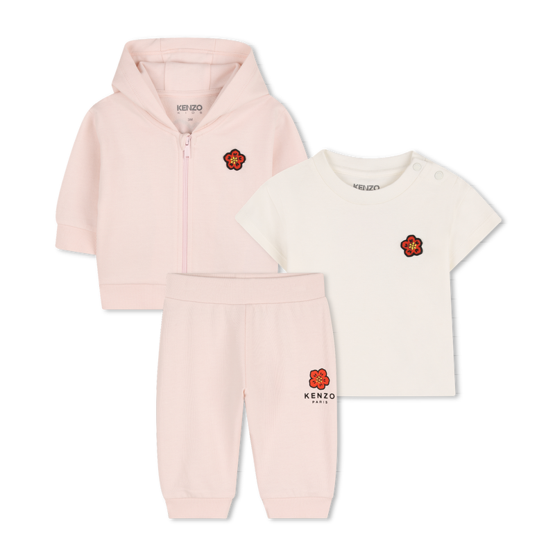 Set broek, cardigan en T-shirt KENZO KIDS 
                        UNISEX