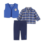 Set van een cardigan, blouse en broek TIMBERLAND 
                    JONGEN