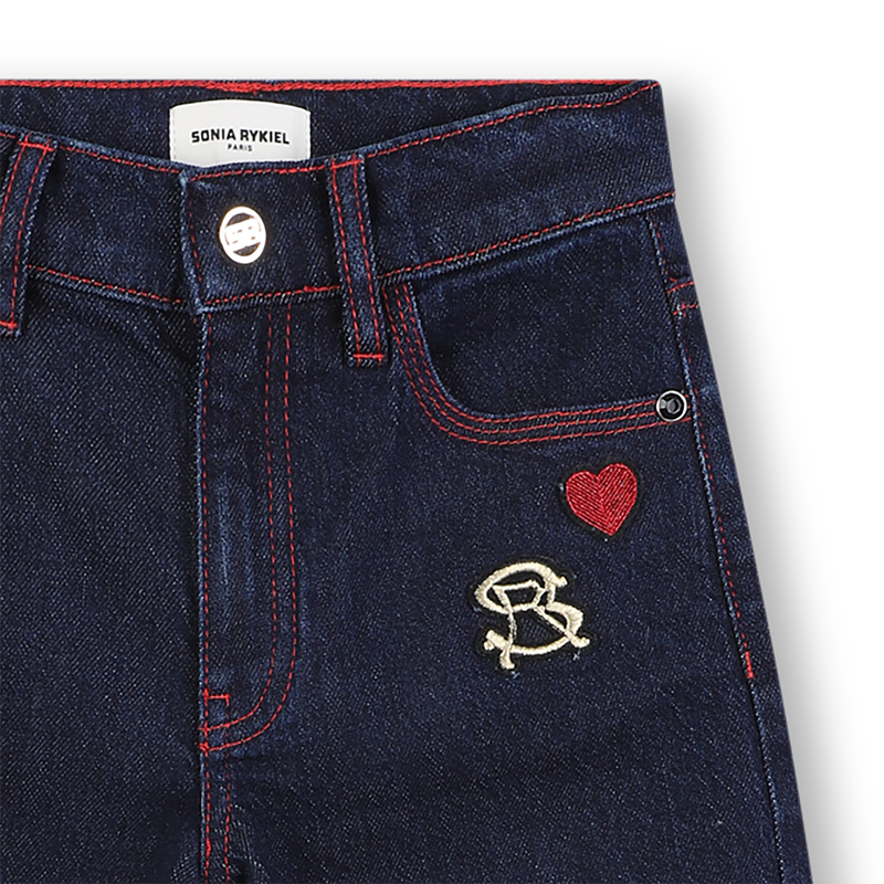 Denim broek SONIA RYKIEL 
                        GIRL