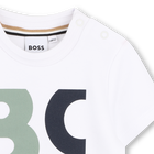 T-shirt met korte mouwen BOSS 
                    BOY