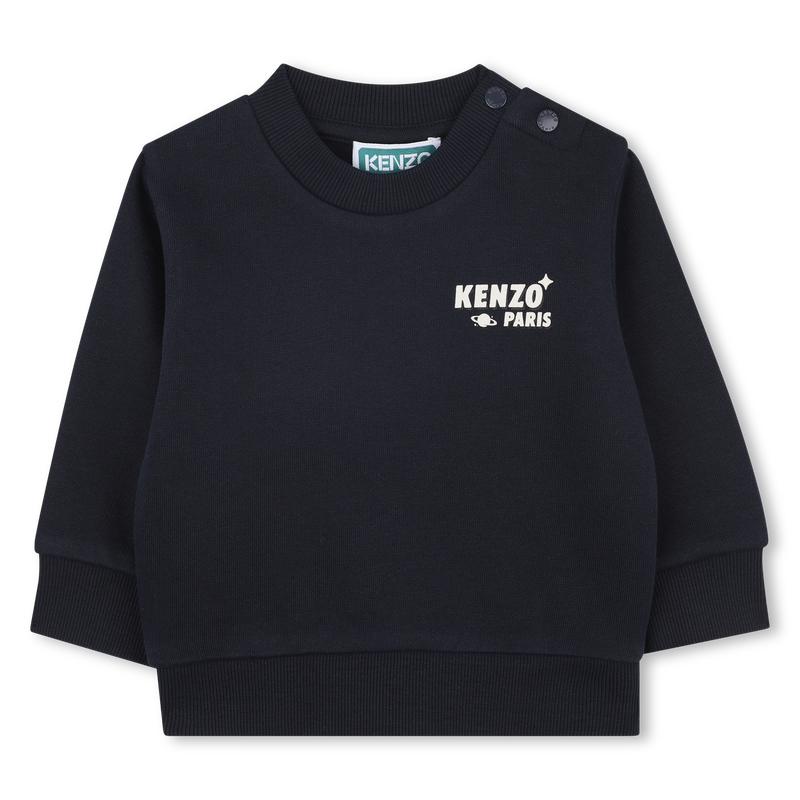 Sweatshirt van geborstelde fleece KENZO KIDS 
                        BOY