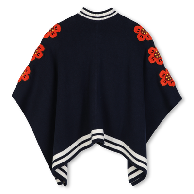 Gebreide cape KENZO KIDS GIRL