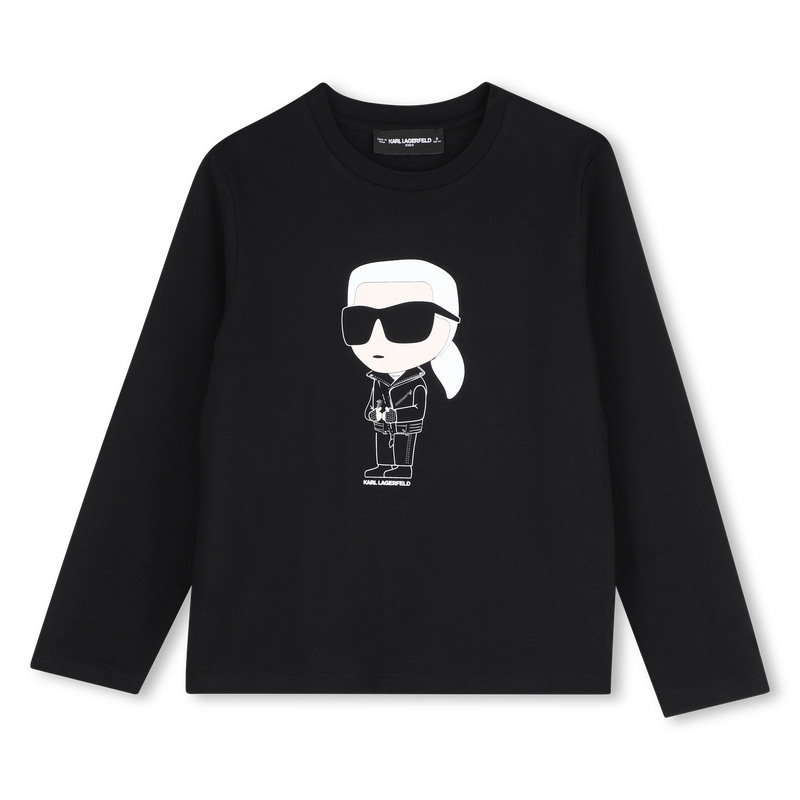 T-shirt met korte mouwen KARL LAGERFELD KIDS 
                        BOY