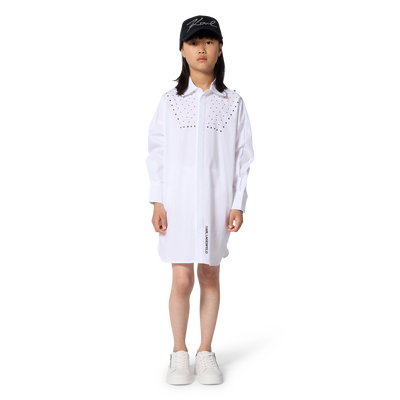 Hemdjurk met lange mouwen KARL LAGERFELD KIDS GIRL