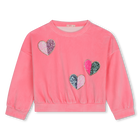 Sweater van velours BILLIEBLUSH 
                    GIRL